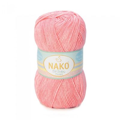 NAKO ELITE BABY MUARE KNITTING YARN