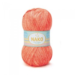 NAKO ELITE BABY MUARE KNITTING YARN - Thumbnail