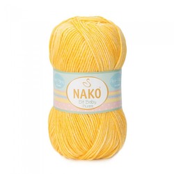 NAKO ELITE BABY MUARE KNITTING YARN - Thumbnail