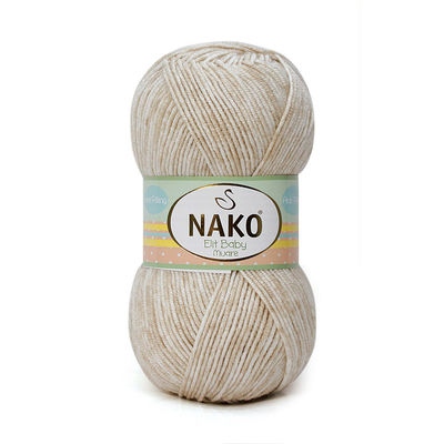 NAKO ELITE BABY MUARE KNITTING YARN