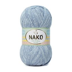 NAKO ELITE BABY MUARE KNITTING YARN - Thumbnail