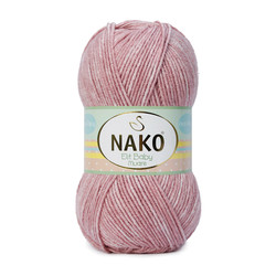 NAKO ELITE BABY MUARE KNITTING YARN - Thumbnail