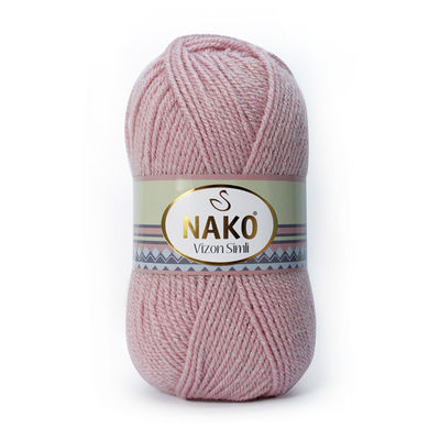 NAKO MINK SILVERY KNITTING YARN