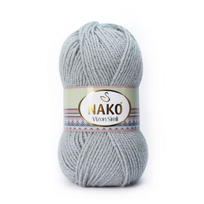 NAKO MINK SILVERY KNITTING YARN