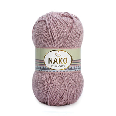 NAKO MINK SILVERY KNITTING YARN