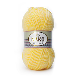 NAKO MINK SILVERY KNITTING YARN - Thumbnail