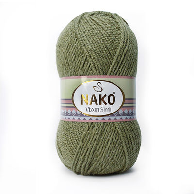 NAKO MINK SILVERY KNITTING YARN