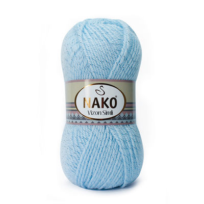 NAKO MINK SILVERY KNITTING YARN