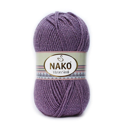 NAKO MINK SILVERY KNITTING YARN