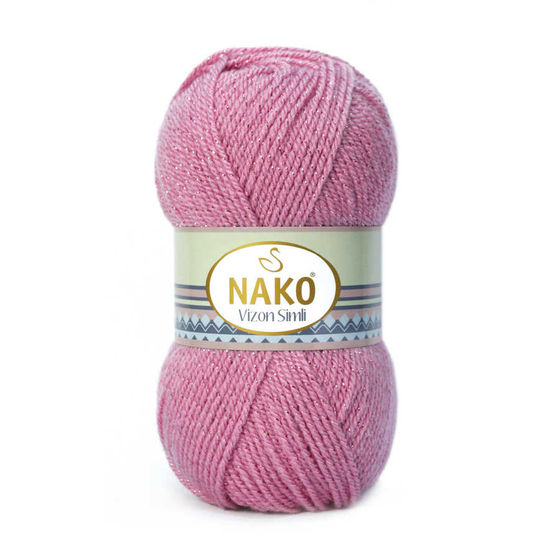 NAKO MINK SILVERY KNITTING YARN