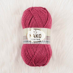 NAKO MINK SILVERY KNITTING YARN - Thumbnail