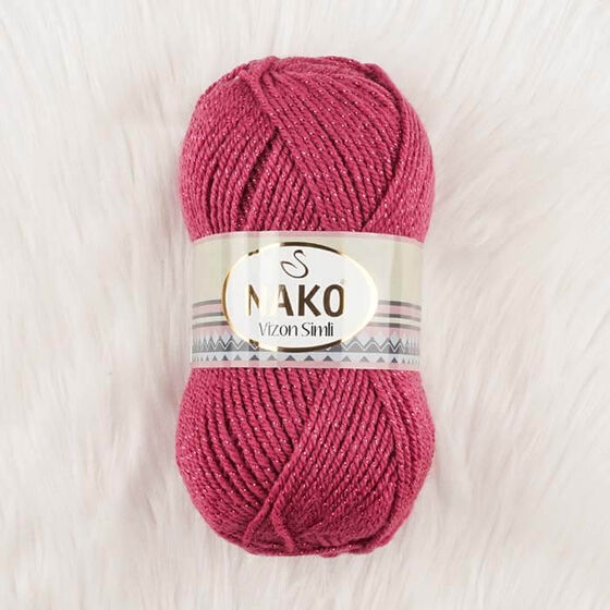 NAKO MINK SILVERY KNITTING YARN