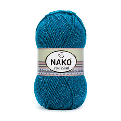 NAKO MINK SILVERY KNITTING YARN - Thumbnail