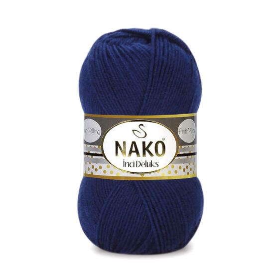 NAKO PEARL DELUXE KNITTING YARN ANTI PILLING 100 GR