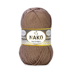 NAKO PEARL DELUXE KNITTING YARN ANTI PILLING 100 GR - Thumbnail