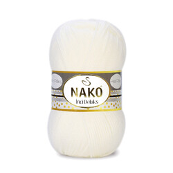 NAKO PEARL DELUXE KNITTING YARN ANTI PILLING 100 GR - Thumbnail