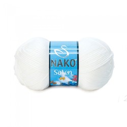 NAKO SATIN KNITTING YARN - Thumbnail