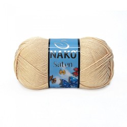 NAKO SATIN KNITTING YARN - Thumbnail