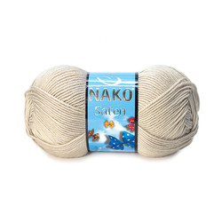 NAKO SATIN KNITTING YARN - Thumbnail