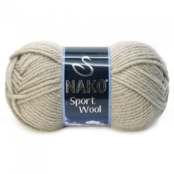 NAKO SPORT WOOL KNITTING YARN - Thumbnail