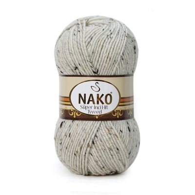 NAKO SÜPER İNCİ HİT TWEED ÖRGÜ İPİ