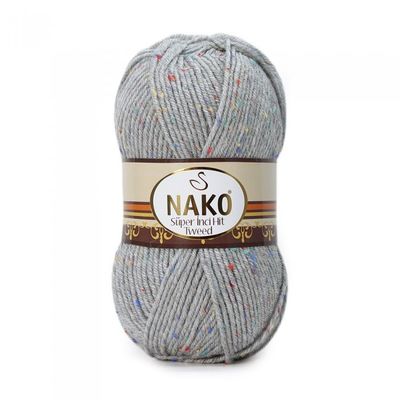 NAKO SÜPER İNCİ HİT TWEED ÖRGÜ İPİ