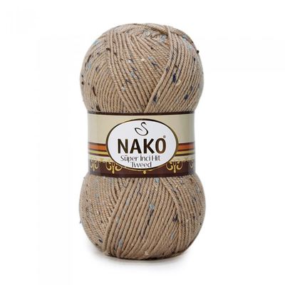 NAKO SÜPER İNCİ HİT TWEED ÖRGÜ İPİ