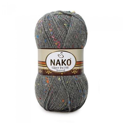 NAKO SÜPER İNCİ HİT TWEED ÖRGÜ İPİ