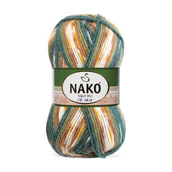 NAKO SUPER PEARL HIT JACQUARD KNITTING YARN - Thumbnail