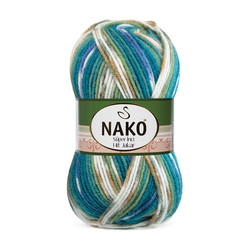 NAKO SUPER PEARL HIT JACQUARD KNITTING YARN - Thumbnail