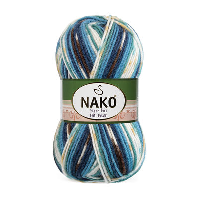 NAKO SUPER PEARL HIT JACQUARD KNITTING YARN