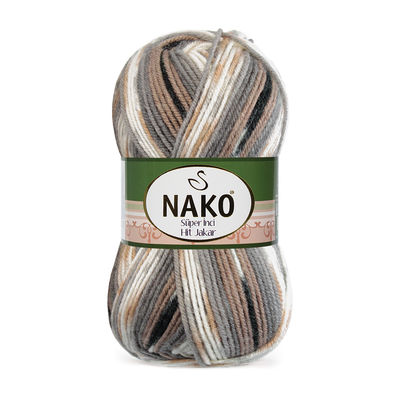 NAKO SUPER PEARL HIT JACQUARD KNITTING YARN