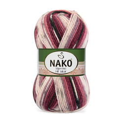 NAKO SUPER PEARL HIT JACQUARD KNITTING YARN - Thumbnail