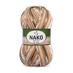 NAKO SUPER PEARL HIT JACQUARD KNITTING YARN - Thumbnail