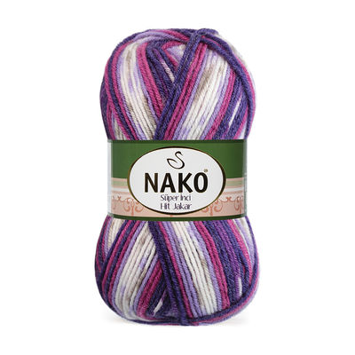 NAKO SUPER PEARL HIT JACQUARD KNITTING YARN