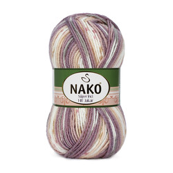 NAKO SUPER PEARL HIT JACQUARD KNITTING YARN - Thumbnail