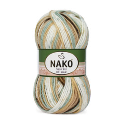 NAKO SUPER PEARL HIT JACQUARD KNITTING YARN - Thumbnail