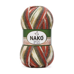 NAKO SUPER PEARL HIT JACQUARD KNITTING YARN - Thumbnail