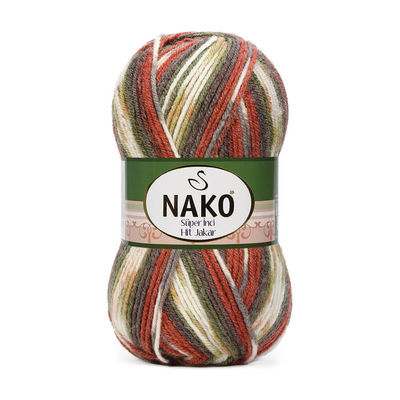 NAKO SUPER PEARL HIT JACQUARD KNITTING YARN