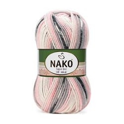 NAKO SUPER PEARL HIT JACQUARD KNITTING YARN - Thumbnail