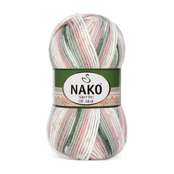 NAKO SUPER PEARL HIT JACQUARD KNITTING YARN - Thumbnail