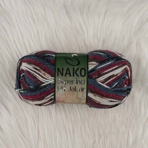 NAKO SUPER PEARL HIT JACQUARD KNITTING YARN