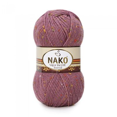 NAKO SUPER PEARL HIT TWEED KNITTING YARN