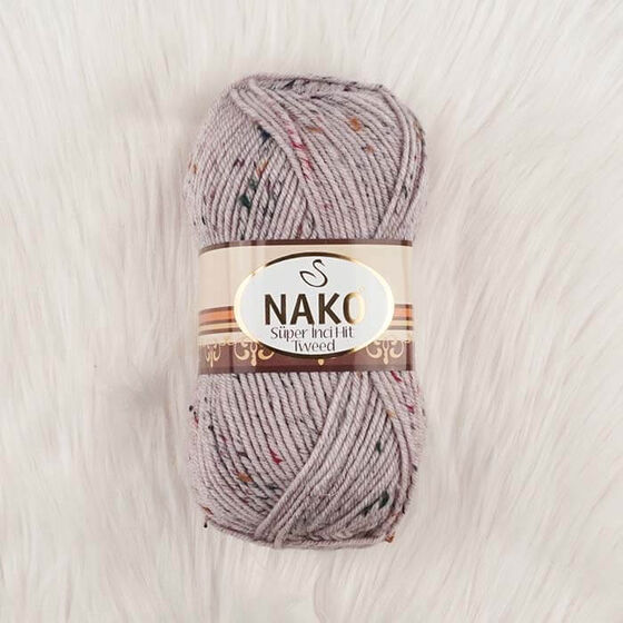 NAKO SUPER PEARL HIT TWEED KNITTING YARN