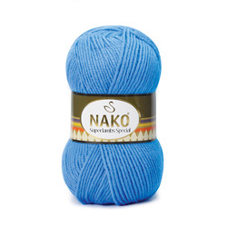 NAKO SUPERLAMBS SPECIAL KNITTING YARN - Thumbnail