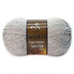 NAKO SUPERLAMBS SPECIAL KNITTING YARN - Thumbnail