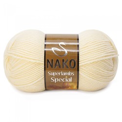 NAKO SUPERLAMBS SPECIAL KNITTING YARN - Thumbnail