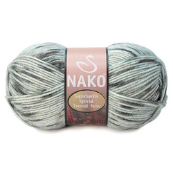 NAKO SUPERLAMBS SPECIAL TWEED KNITTING YARN - Thumbnail