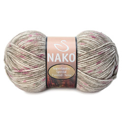 NAKO SUPERLAMBS SPECIAL TWEED KNITTING YARN - Thumbnail