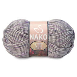 NAKO SUPERLAMBS SPECIAL TWEED KNITTING YARN - Thumbnail